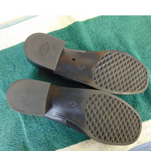 Womens Whats What Size 7 1/2 Leather/Fabric Shoe - Picture 3 of 4